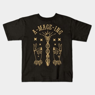 A Mage-Ing Witch Kids T-Shirt